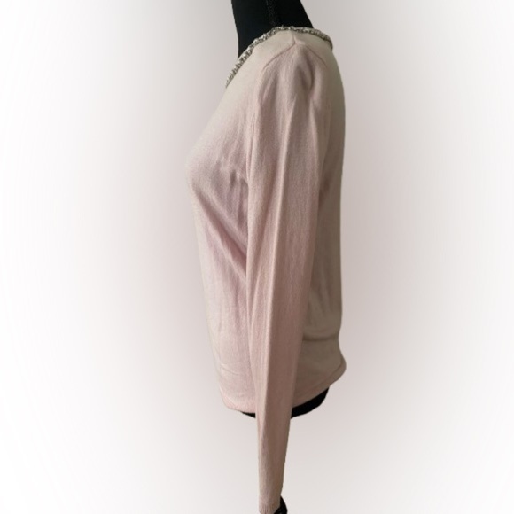 Elle Pink Top with Pearl Embellishments - Picture 9 of 10